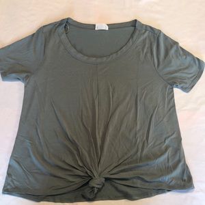 Sienna Sky turquoise short sleeve t-shirt